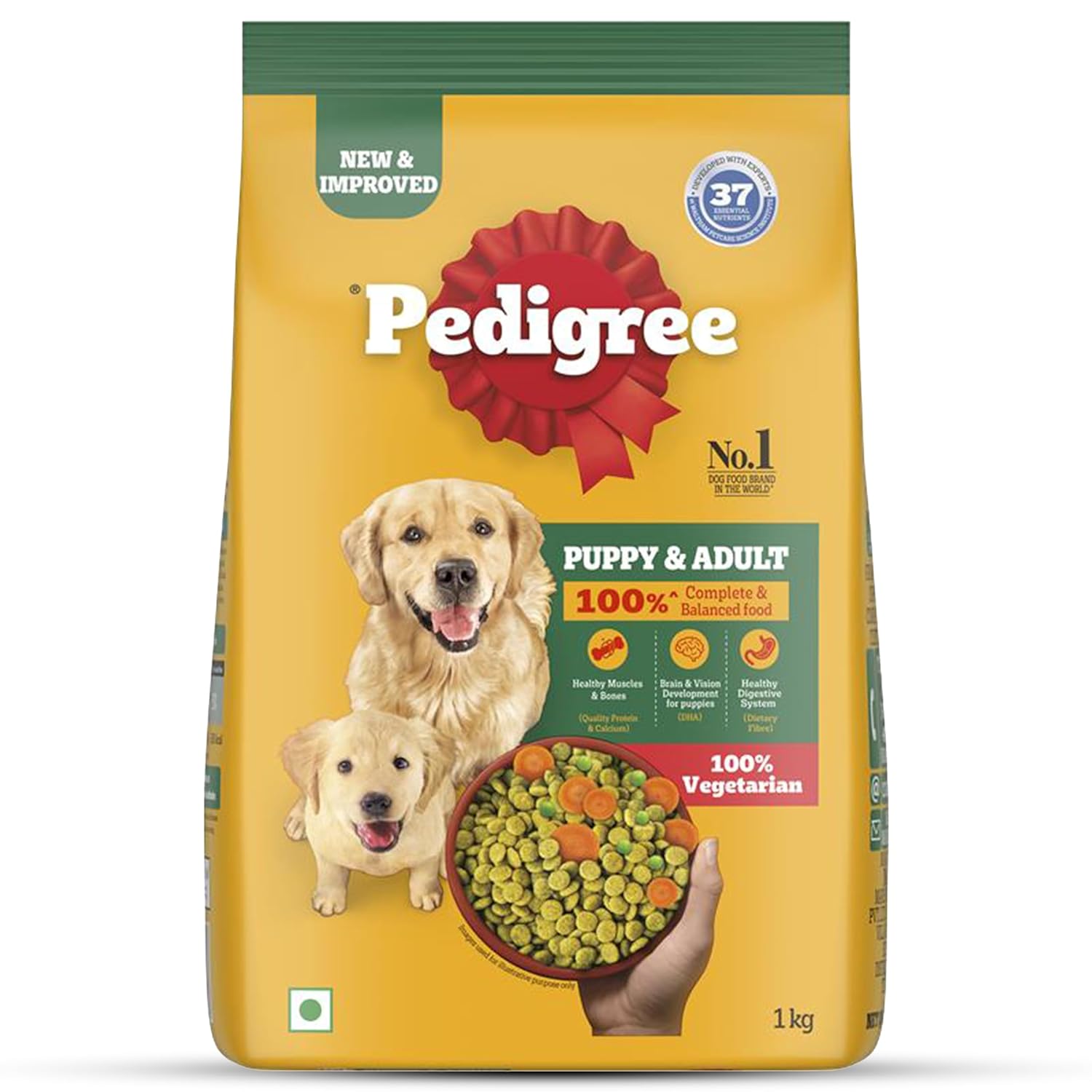 Pedigree Vegetarian Adult and Puppy Dog Dry Food