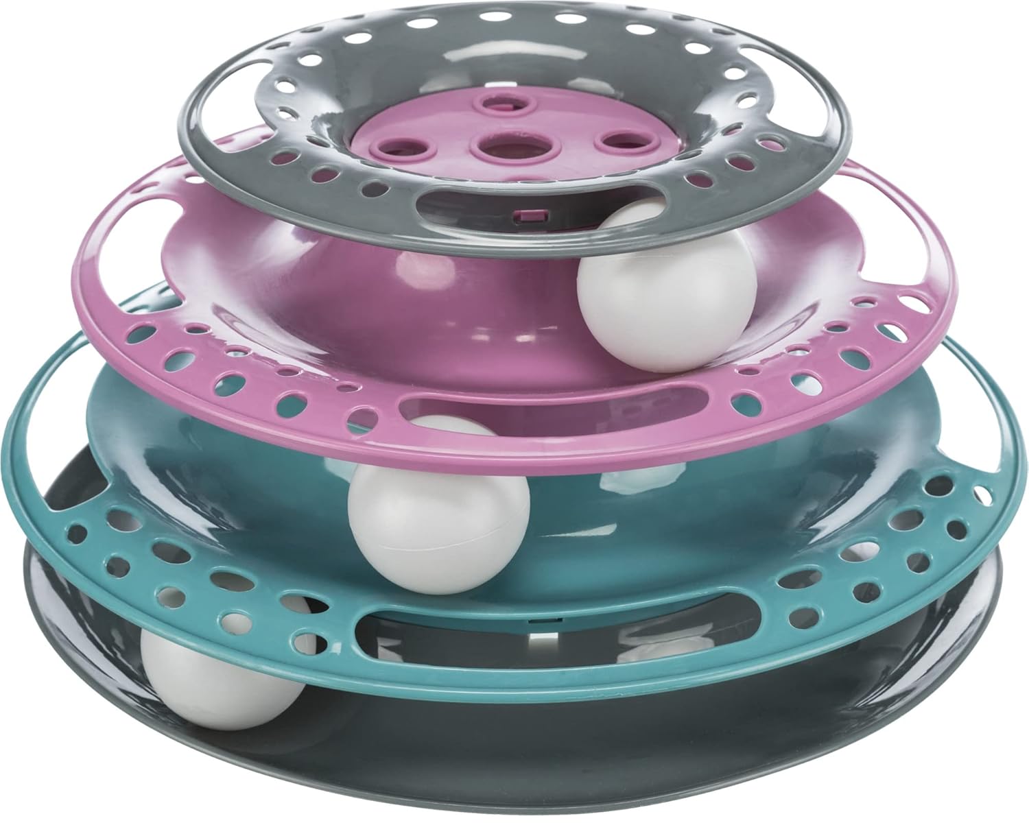 Trixie Cat Circle Tower Catch The Balls game for Cats