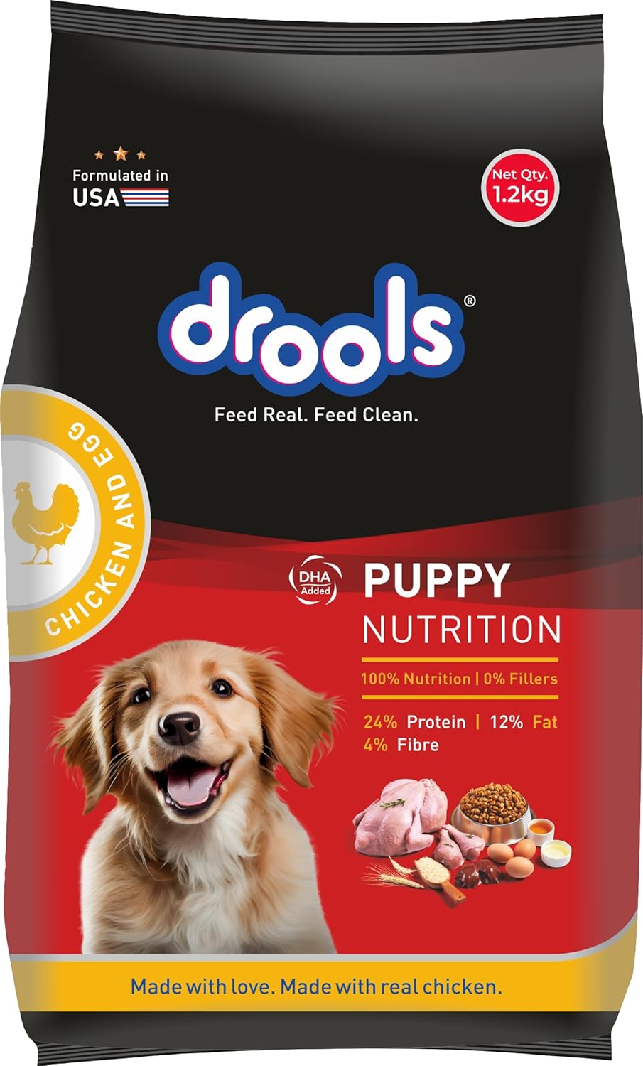 Drools Dog Starter Puppy Dry Food – Roms N Raks - Main Image