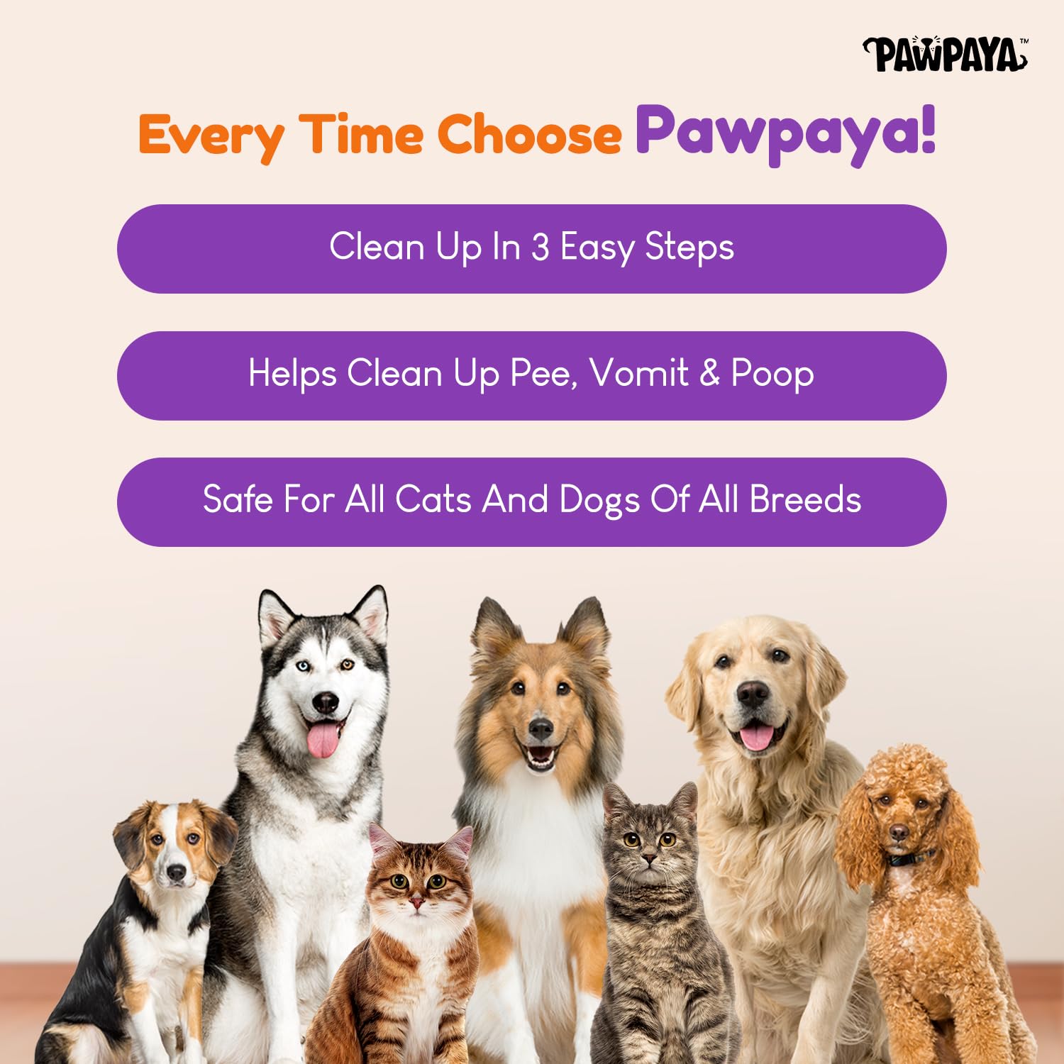 Pawpaya Super Absorb Powder for Dogs