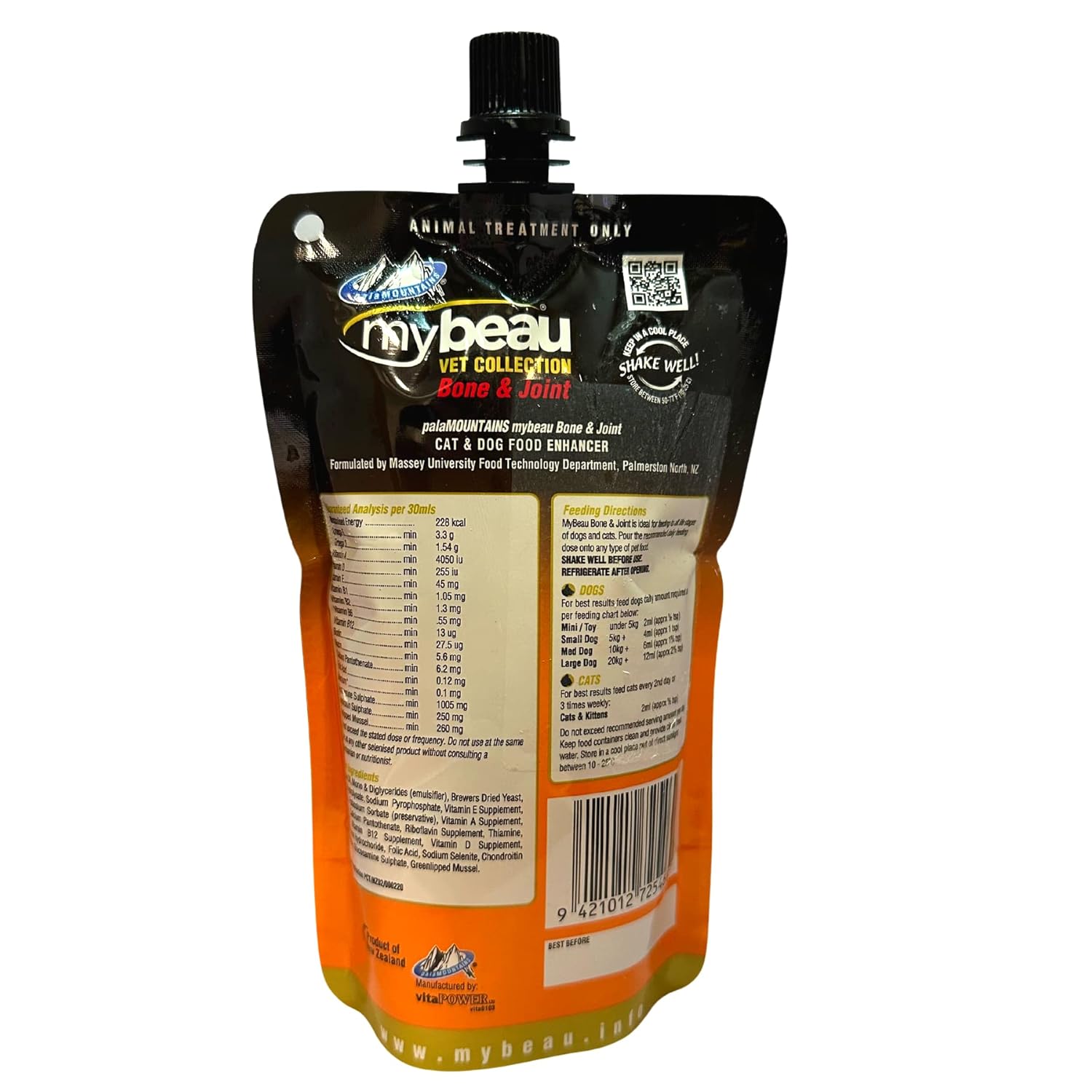 My Beau Bone and Joint Dogs and Cats Supplement