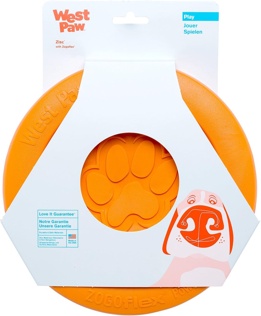 West Paw Zogoflex Zisc Frisbee Dog Toy