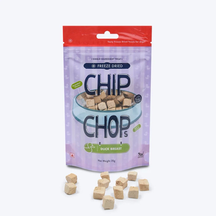 Chip Chops Freeze Dried Duck Breast Dog Treat