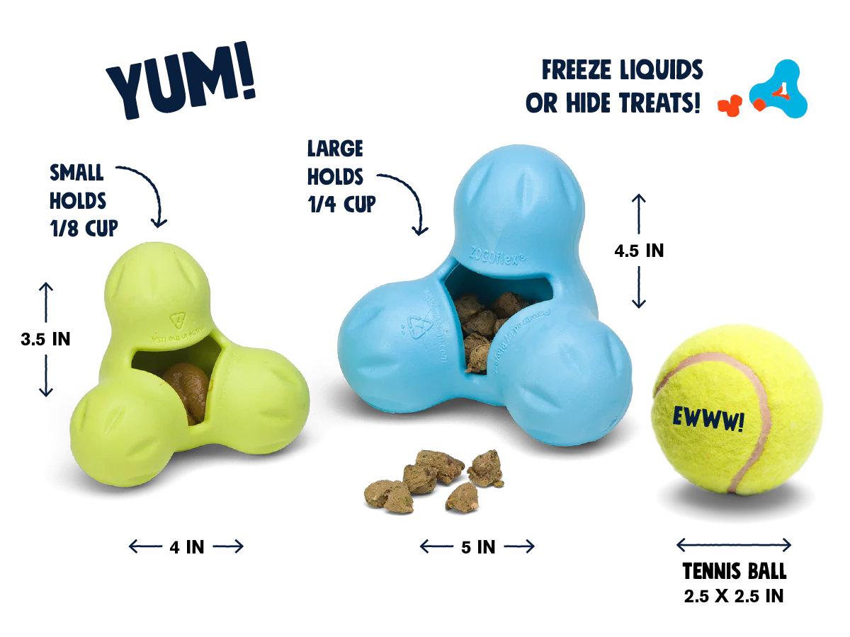 West Paw Zogoflex Tux Dog Treat Toy