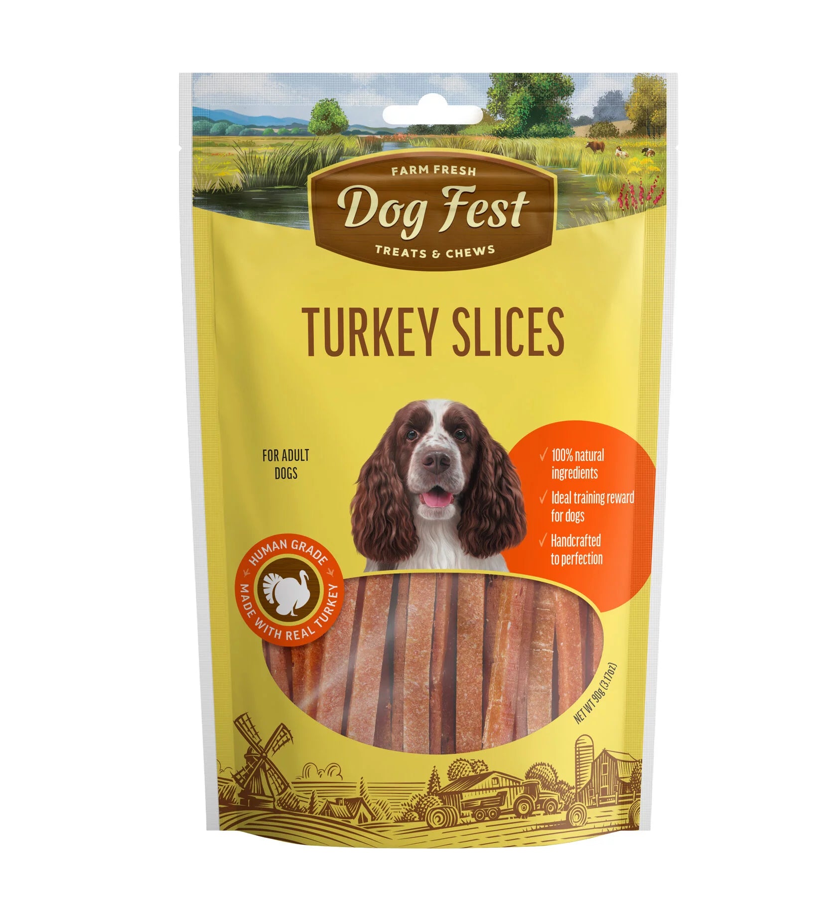 Dog Fest Turkey Slices Dogs Treat