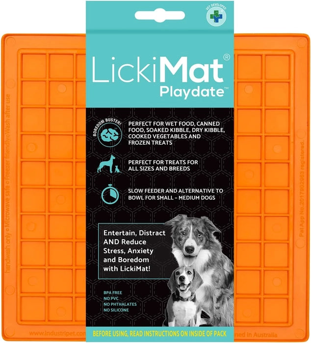 LickiMat Classic Playdate Slow Feeder for Dogs