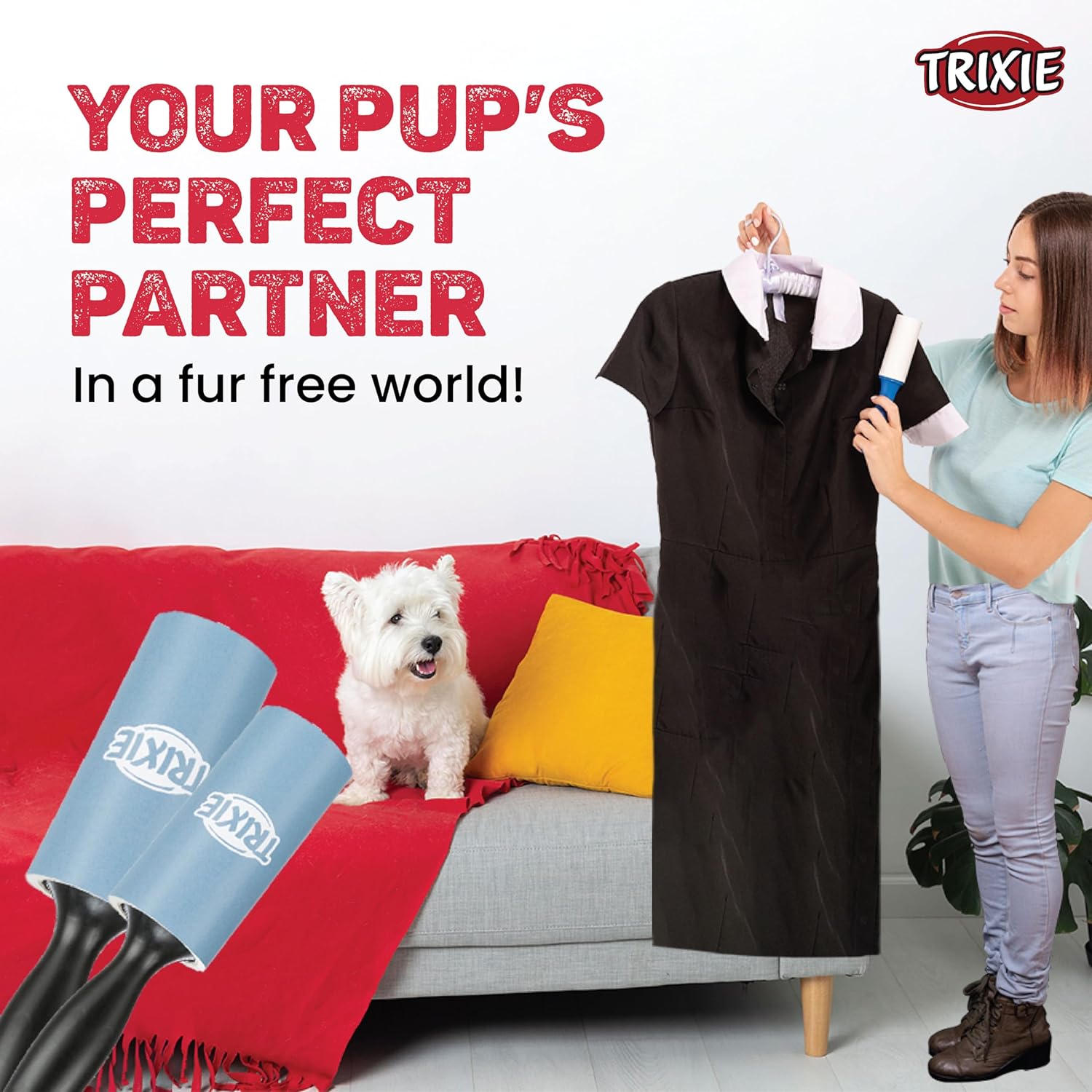 Trixie Hair and Lint Remover Roller