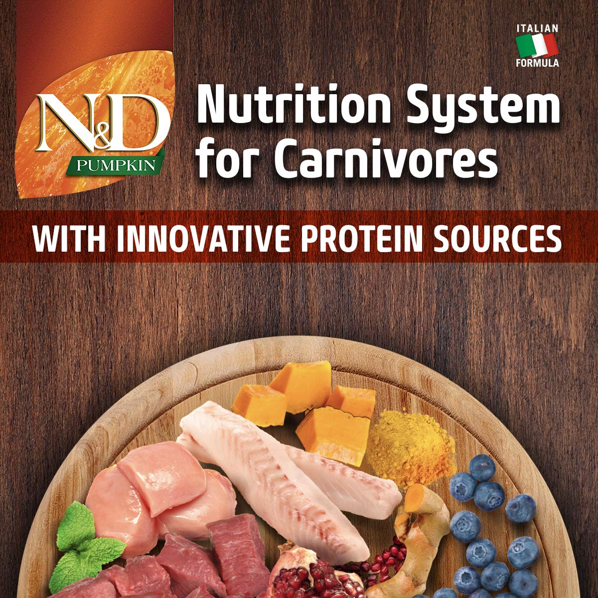 N&D Pumpkin Chicken and Pomegranate Mini Adult Dog Dry Food