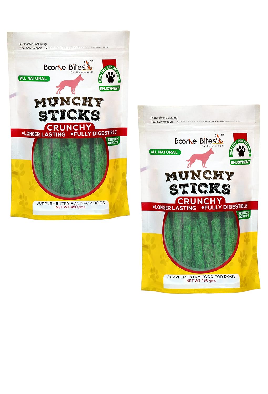 Boonie Bites Munchy sticks Dog Treats