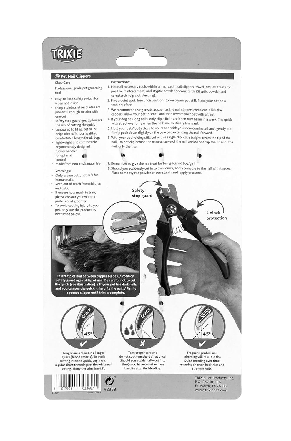 Trixie Nail Clipper for Dog& Cat