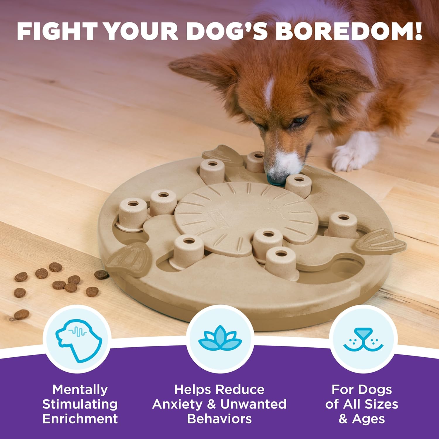 Outward Hound Nina Ottosson Dog Worker Game Slide Cups & Twist Flaps