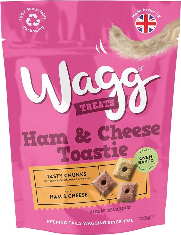 Wagg Ham& Cheese Toastie Dog Treat