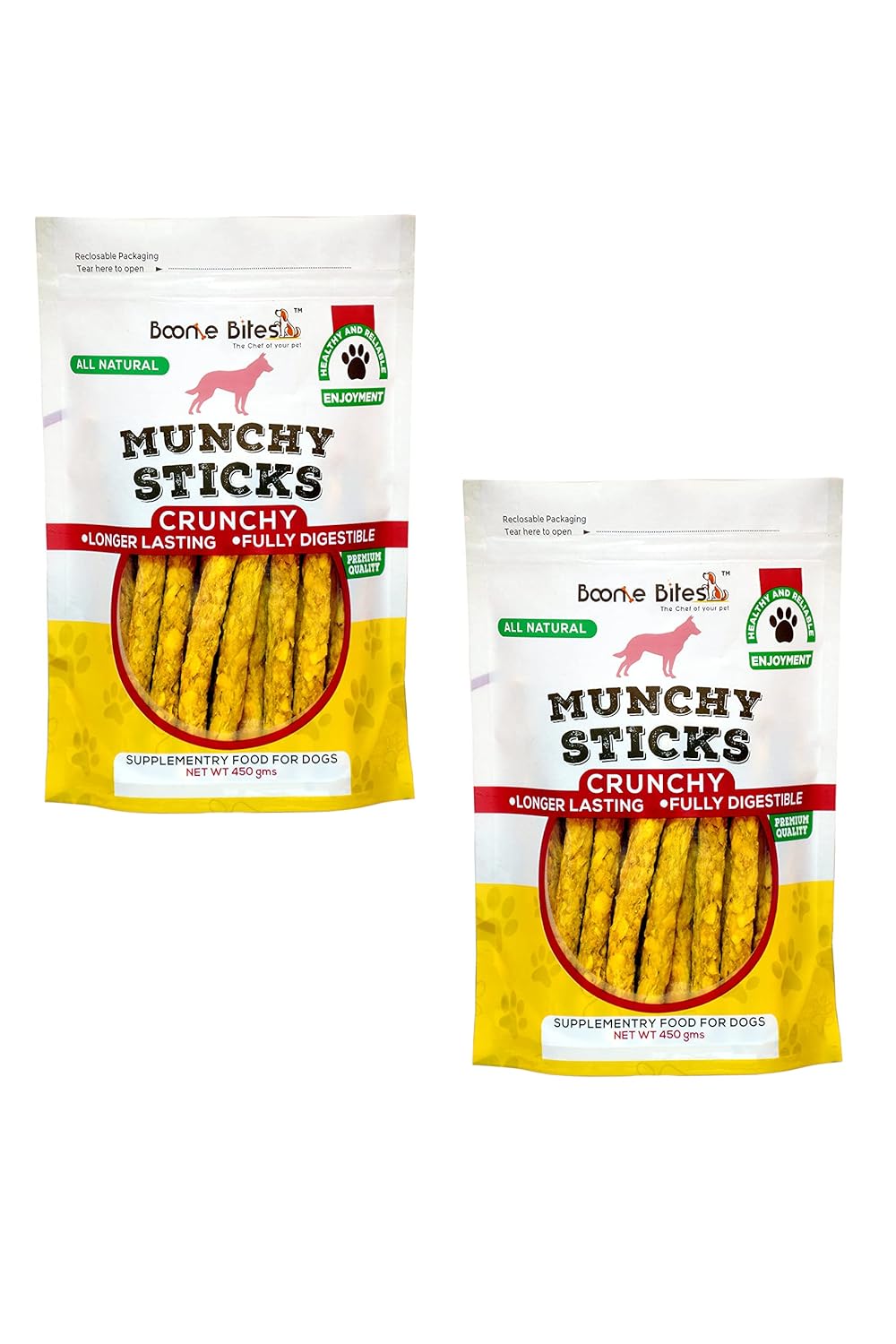 Boonie Bites Munchy sticks Dog Treats