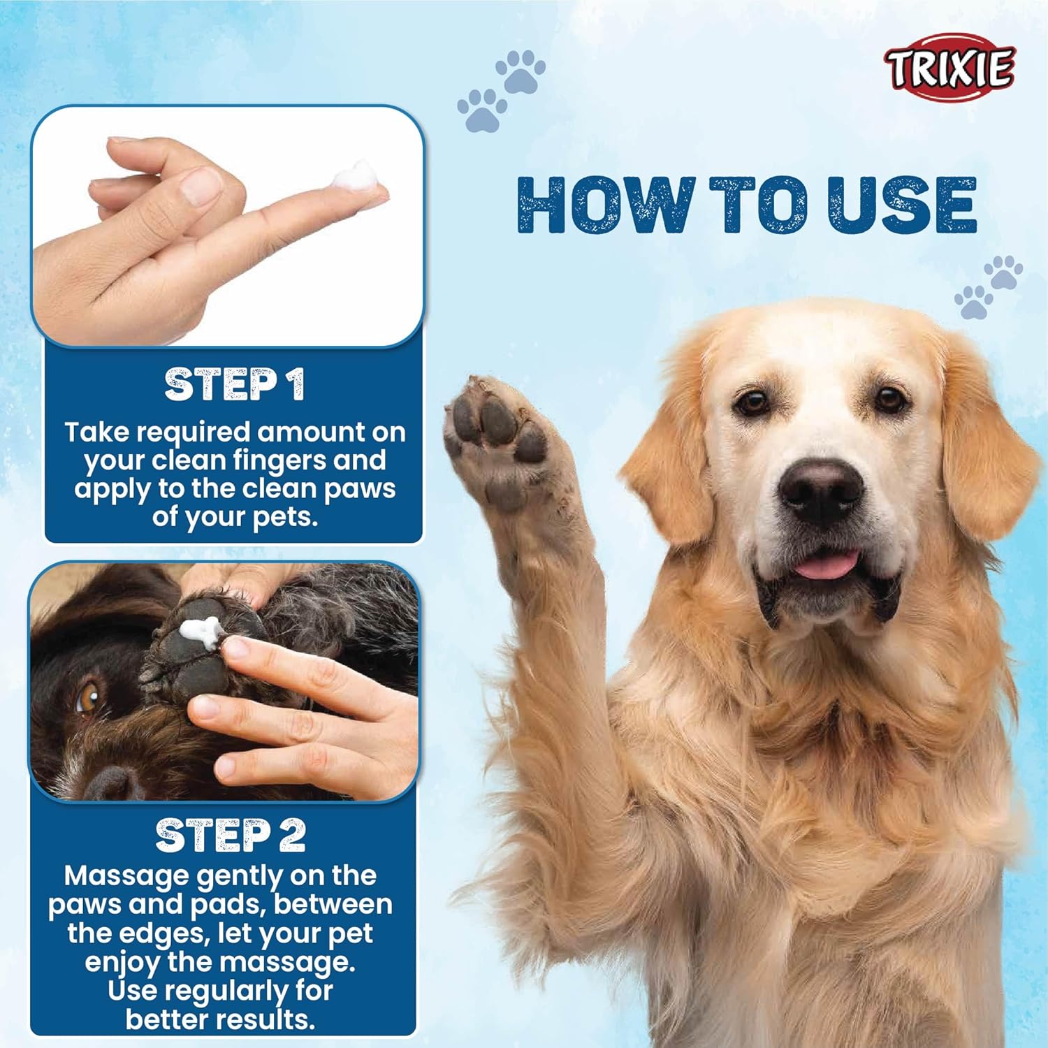 Trixie Paw Care Lotion for Dogs and Cats