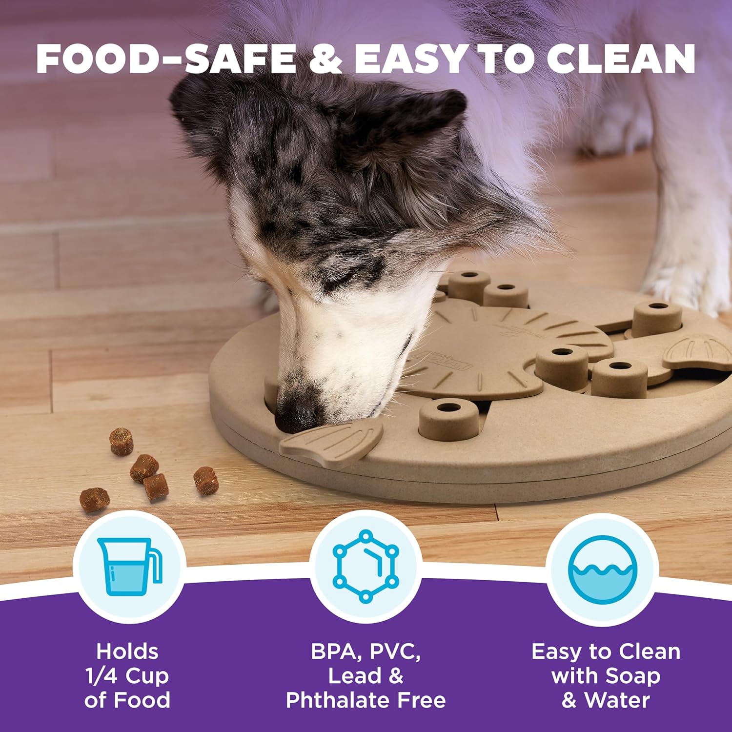 Outward Hound Nina Ottosson Dog Worker Game Slide Cups & Twist Flaps