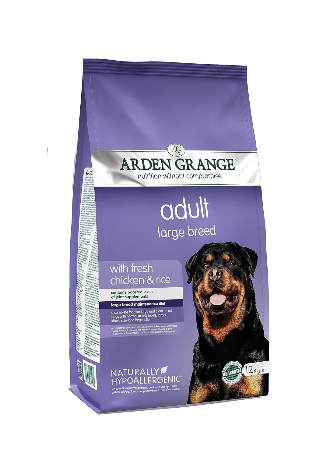 Arden Grange Fresh Chicken & Rice Large Breed Adult Dog Dry Food