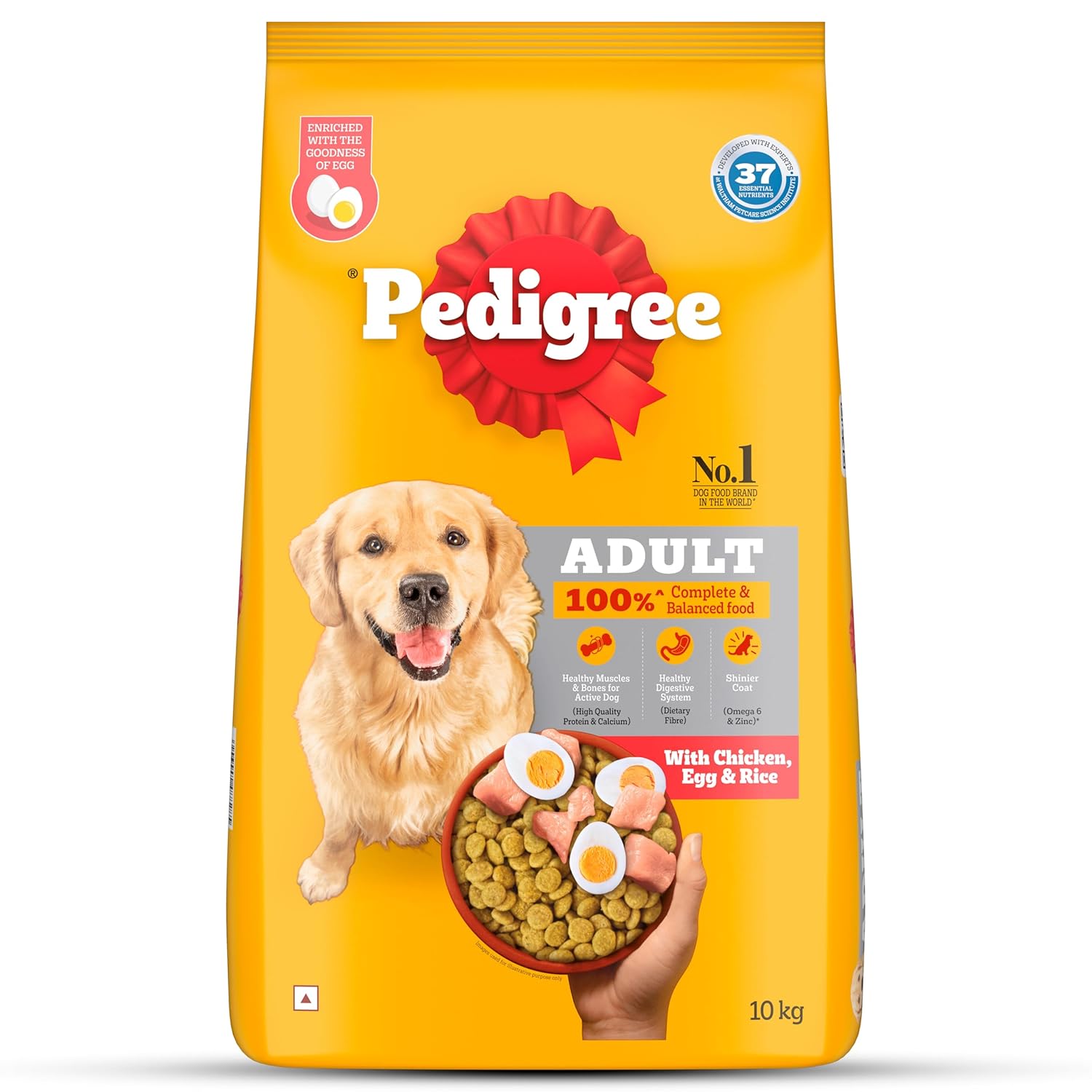 Pedigree Chicken Egg and Rice Dog Dry Foods