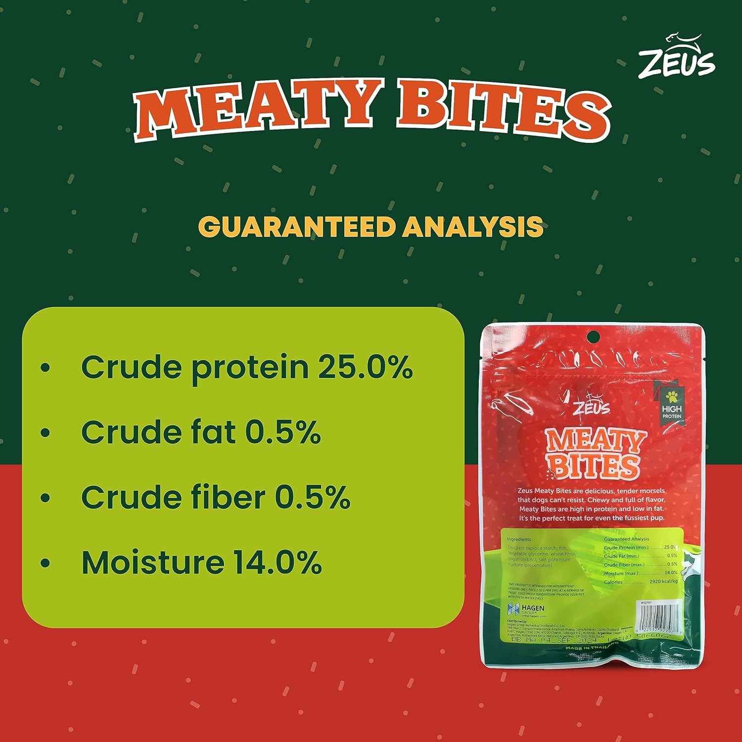 Zeus Meaty Bites Soft Chicken Sushi Bites