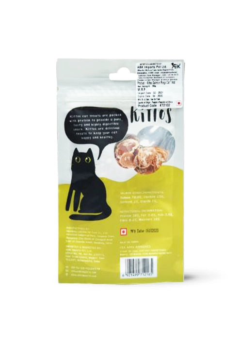Kittos Salmon Rings Meaty Cat Treats