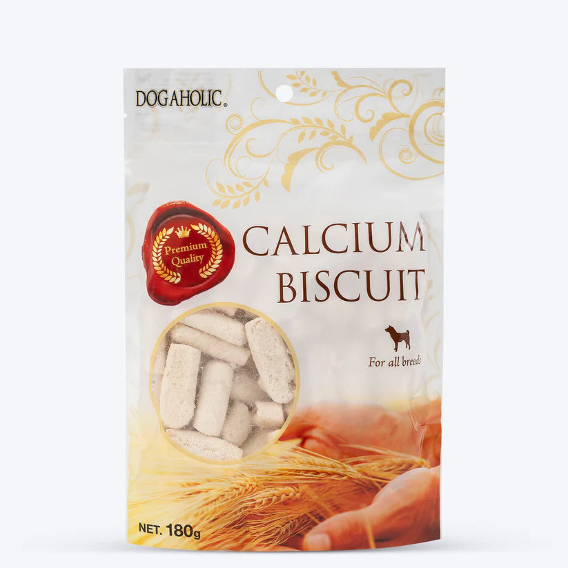 Dogaholic Calcium Biscuits for all Breeds