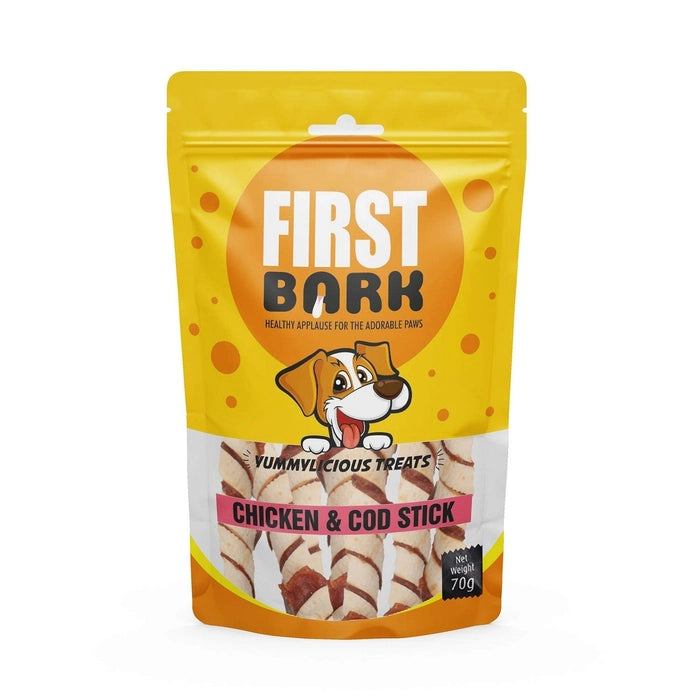 First Bark Chicken&COD Dog Stick
