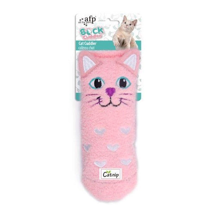 afp Sock Cuddler Plush Toy for Cats