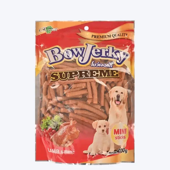 Rena Bow Jerky Lamb Sticks Dog Treats