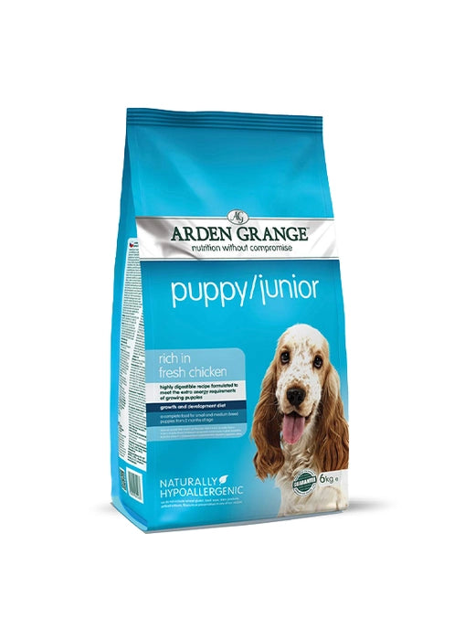 Arden Grange Rich Fresh Chicken  Puppy Junior Dog Dry Food