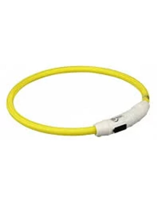 Trixie Usb Flash Light Ring Collar for Dogs