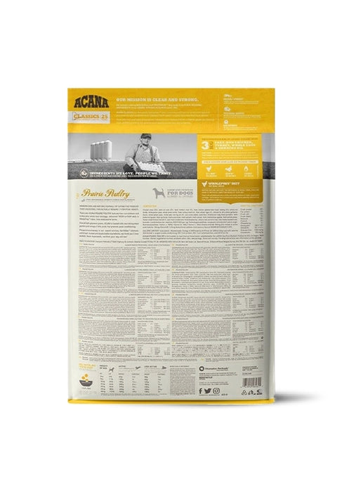 Acana Classic Prairie Poultry Dog Dry Food