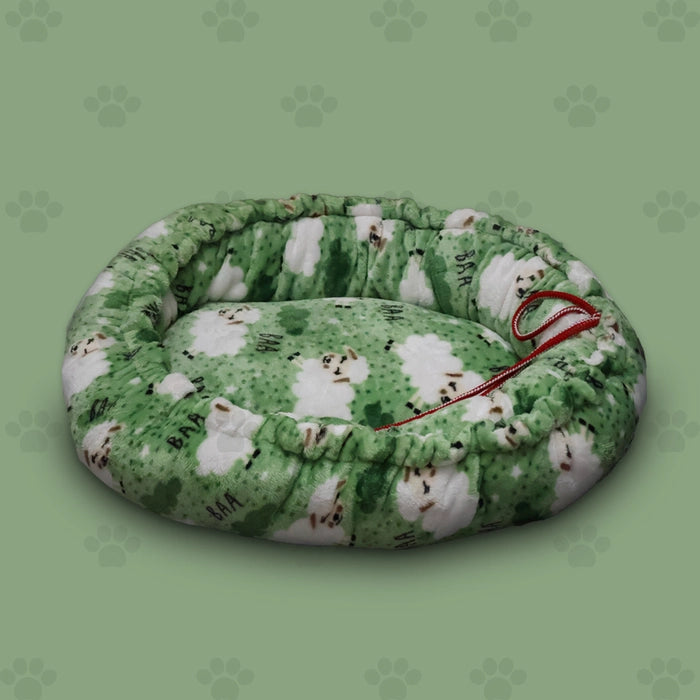 Story Tails Ultra Soft Reversible Premium Cat Bed