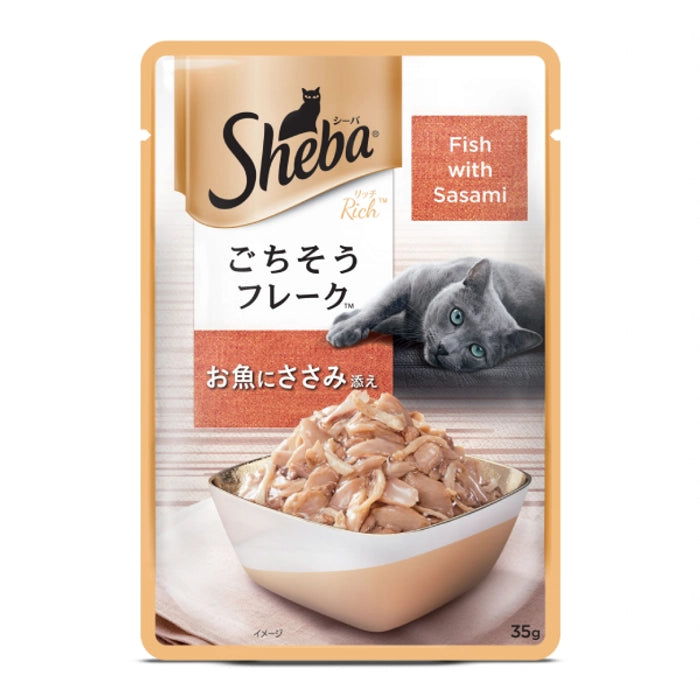 Sheba Fish with Sasami Cat Wet Food