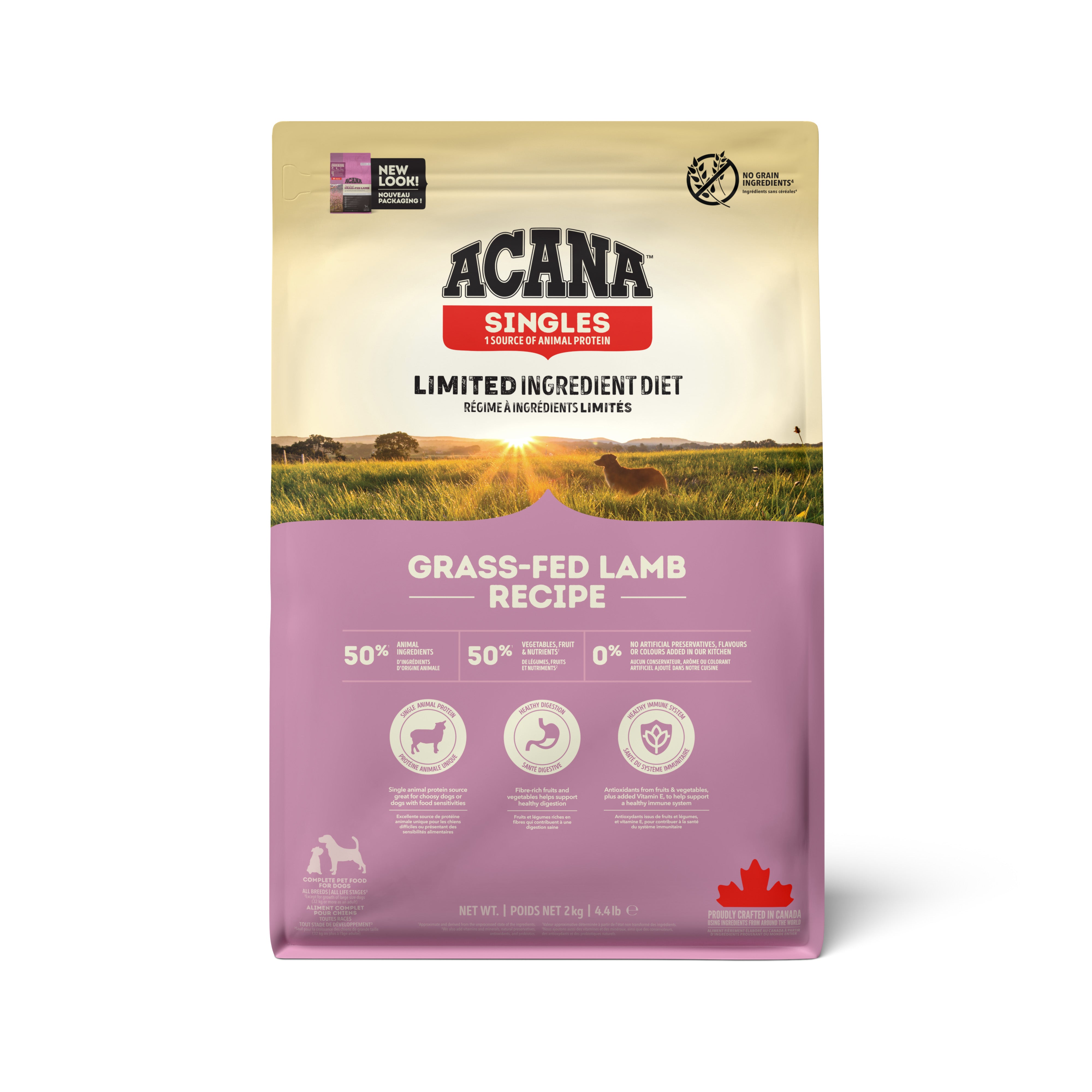 Acana Grass Fed Lamb Dog Dry Food