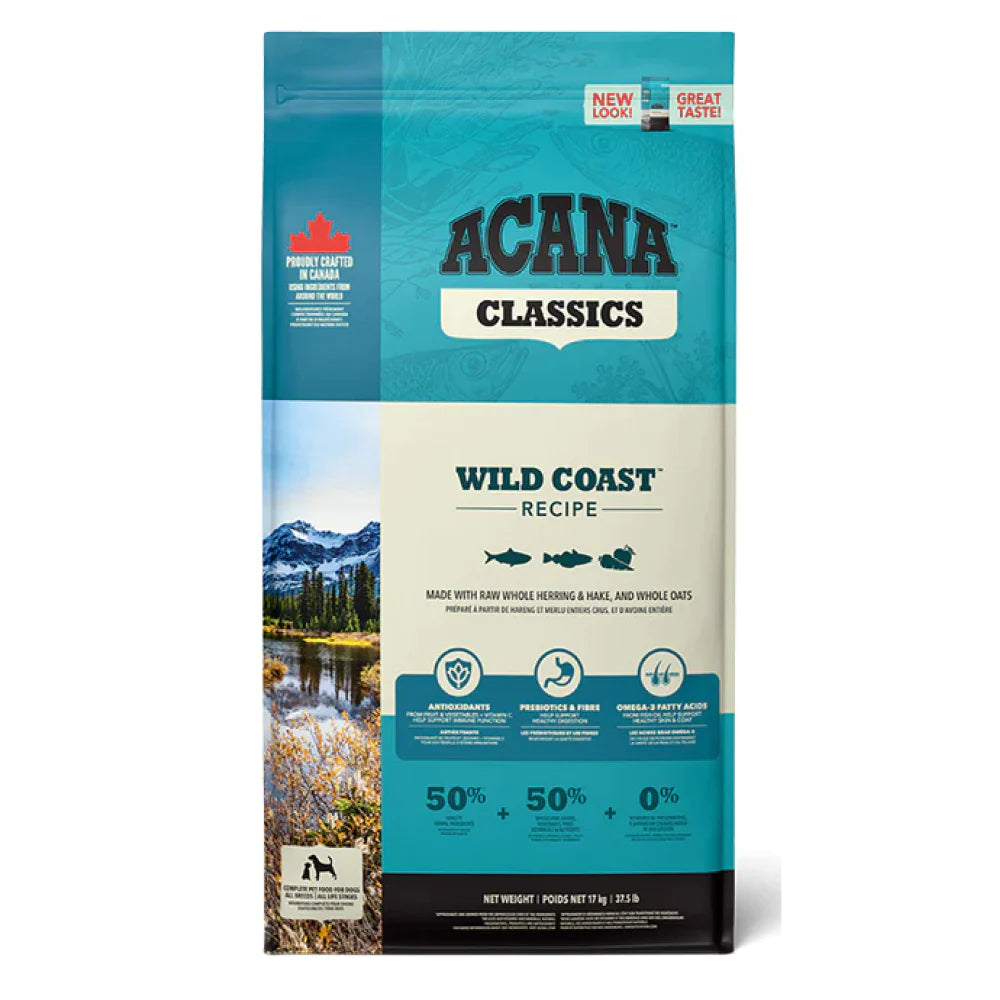 Acana Wild Coast for all Breed and Life Stages Dog Dry Food