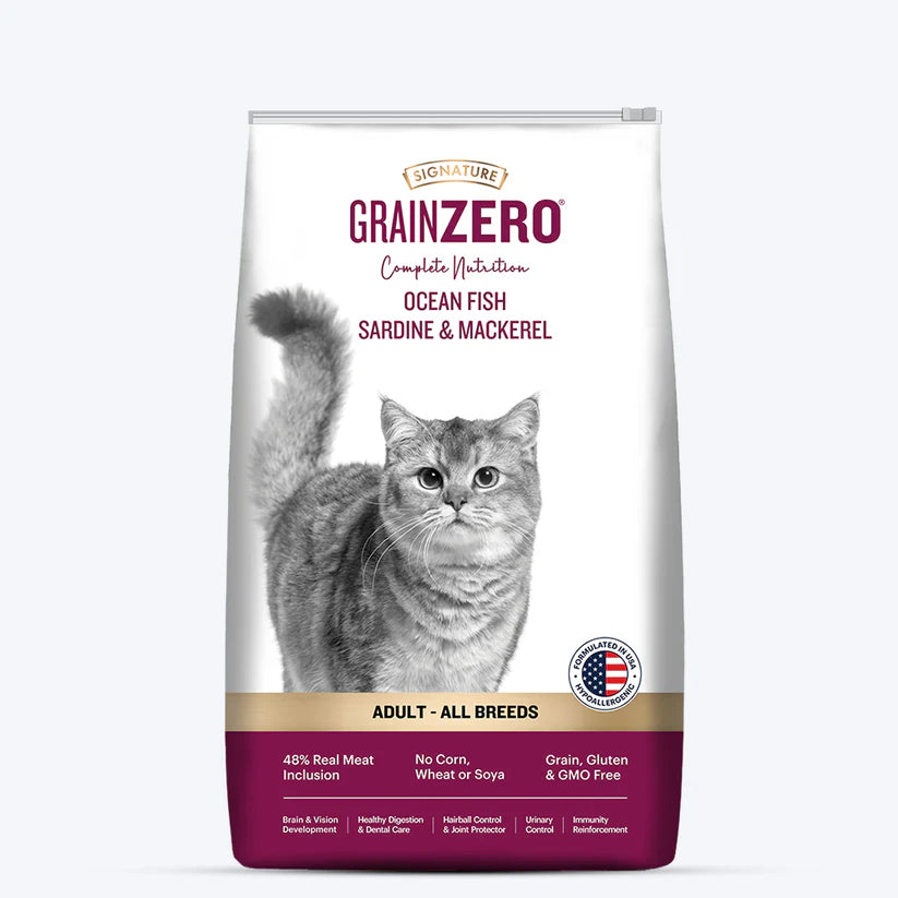 Signature Grain Zero Adult Cat Dry Food