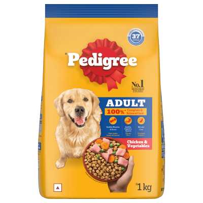 Pedigree Chicken and Vegetables Adult Dog Dry Food