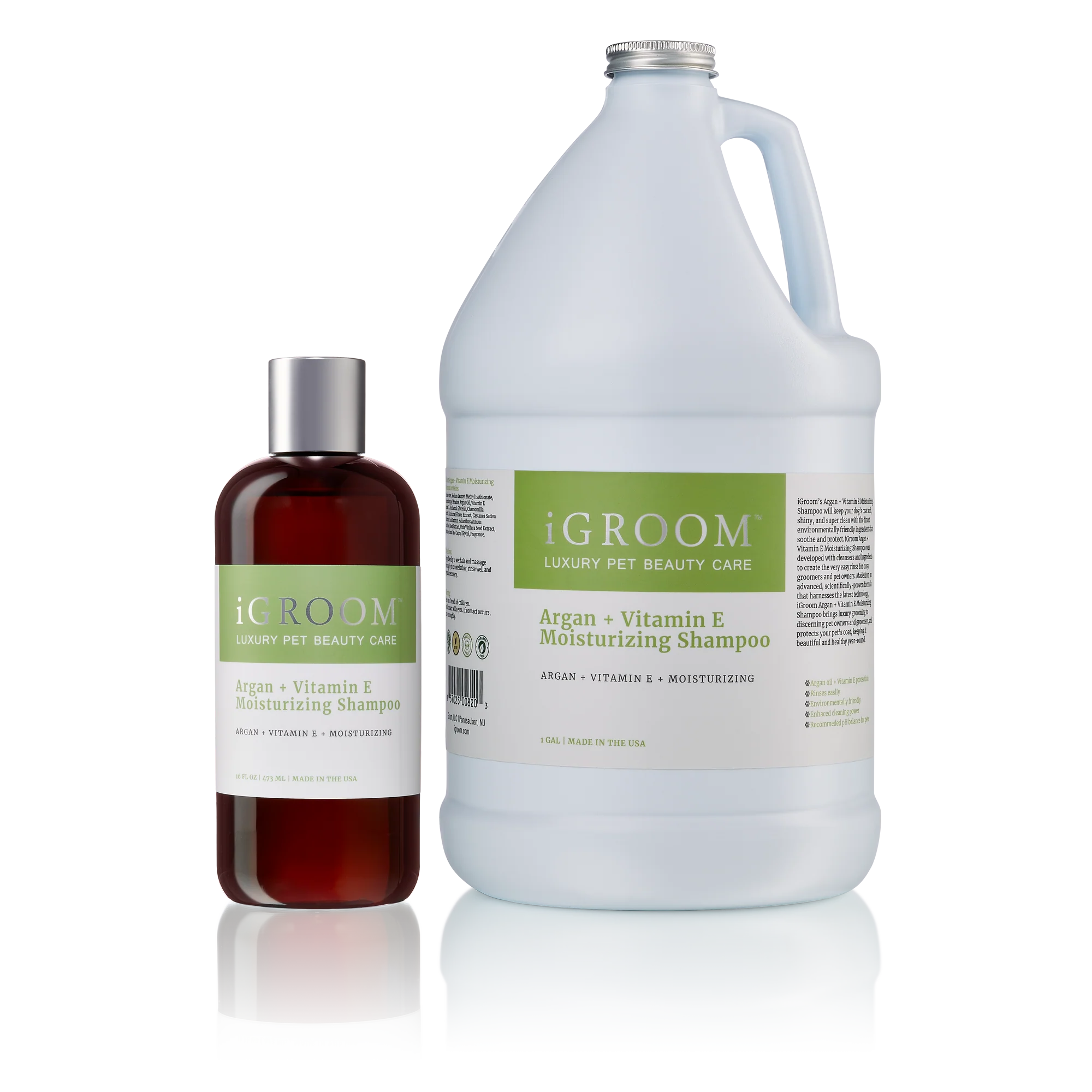 iGroom Argan + Vitamin E Protection Dogs & Cats Shampoo