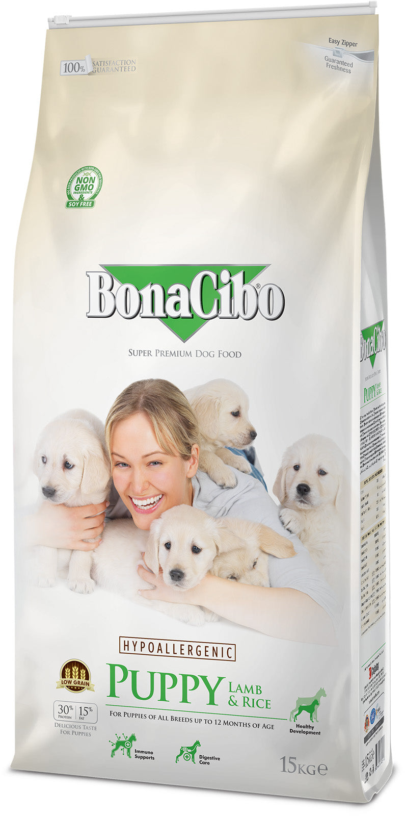 Bonacibo Lamb & Rice Puppy Dog Dry Food