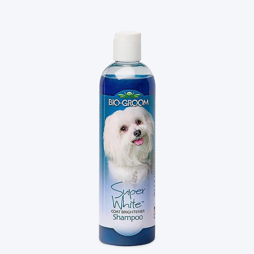 Bio Groom Super White Coat Brightening Shampoo for Dogs