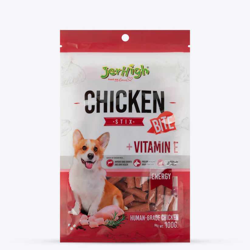 JerHigh Chicken Stix Training Dog Treat