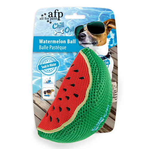 afp Chill Out Watermelon Slice Ball Toy for Dogs
