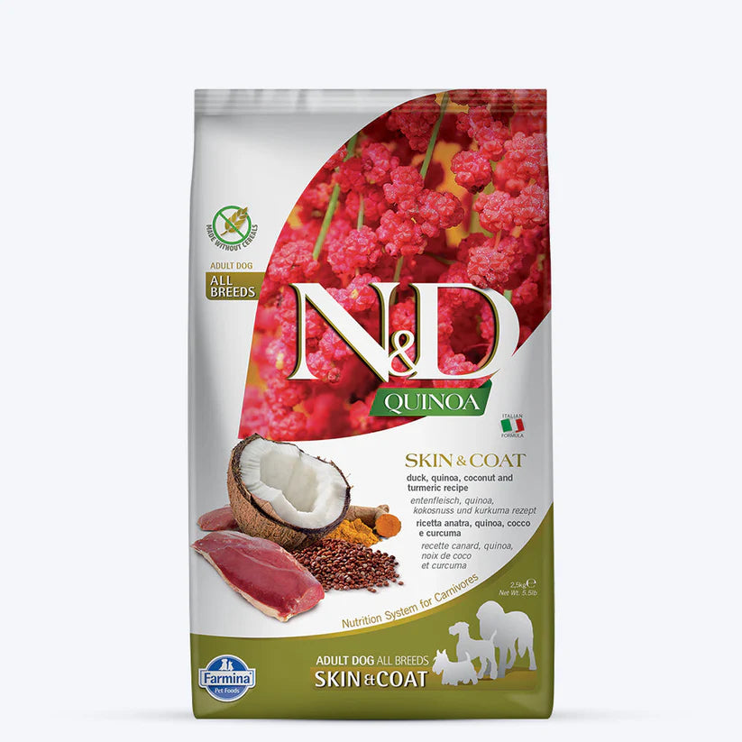 N&D Quinoa Skin & Coat Adult Dog Dry Food