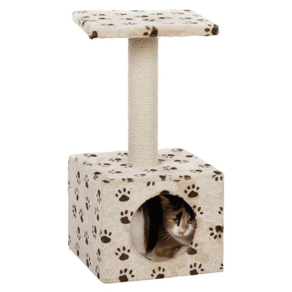 Trixie Junior Zamora Scratching Post with Paw Print Toy for Cats