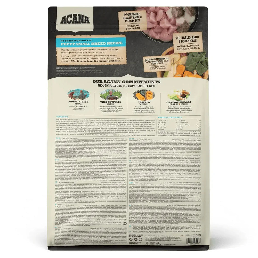 Acana Small Breed Recipe Puppy Dog Dry Food