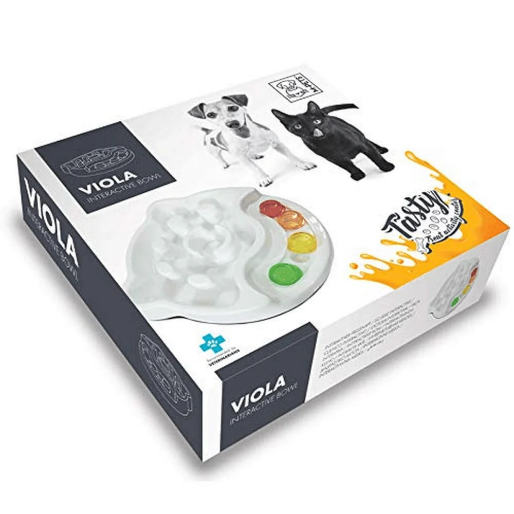 M-Pets Tasty Viola Interactive Bowl