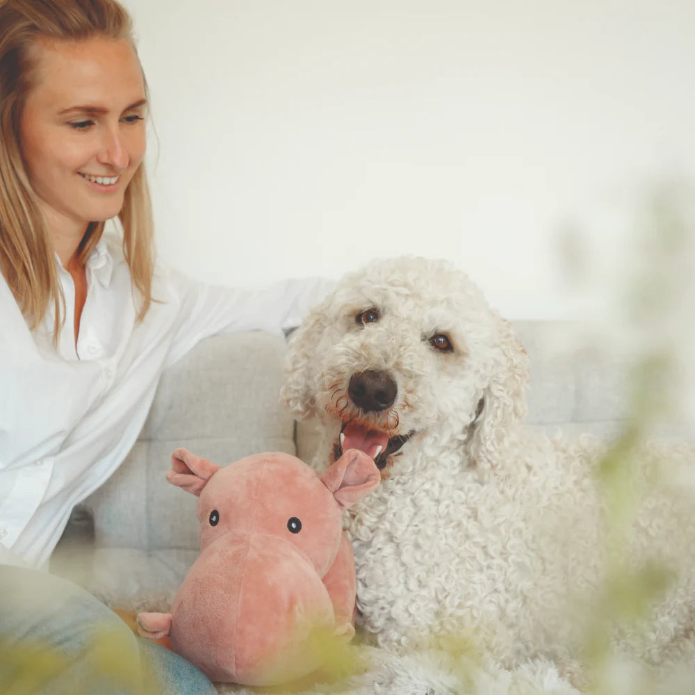 Trixie Hippo Plush Toy for Dogs