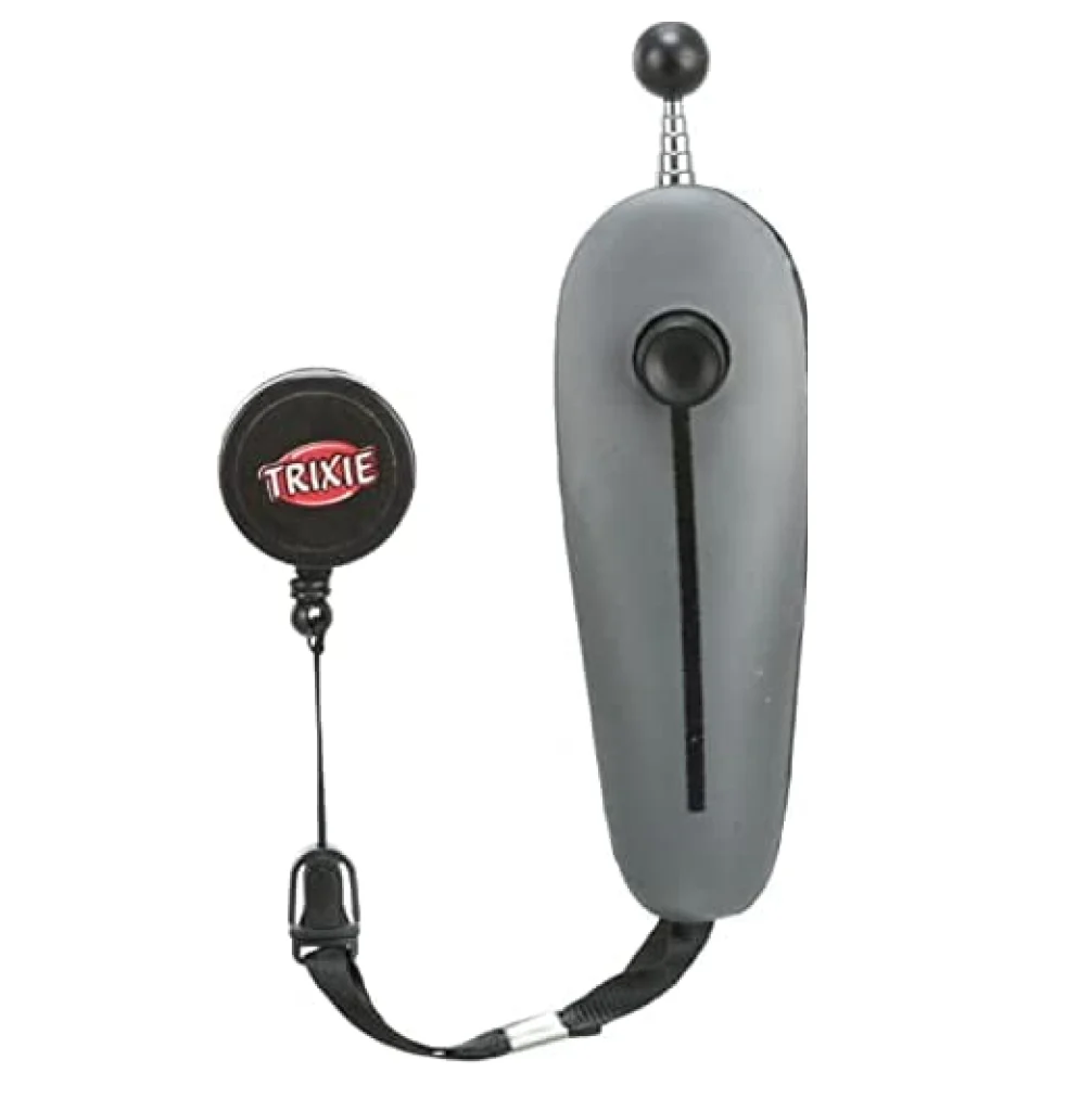 Trixie Target Stick with Clicker Button Retractable Toy for Dogs and Cats
