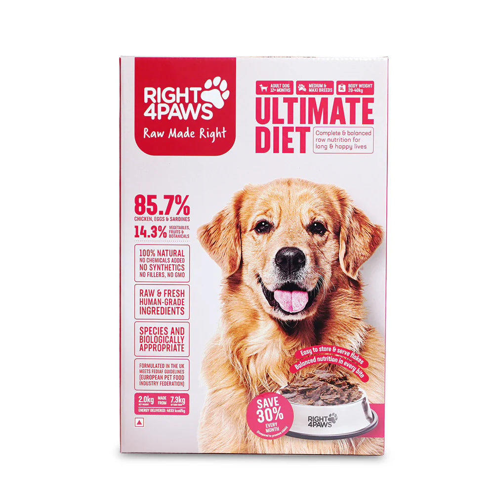 RIght 4 Paws Ultimate Diet Medium & Maxi Adult Dog Dry Food
