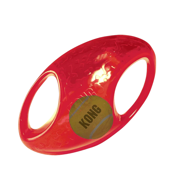 Kong Jumbler Football Dog Toy