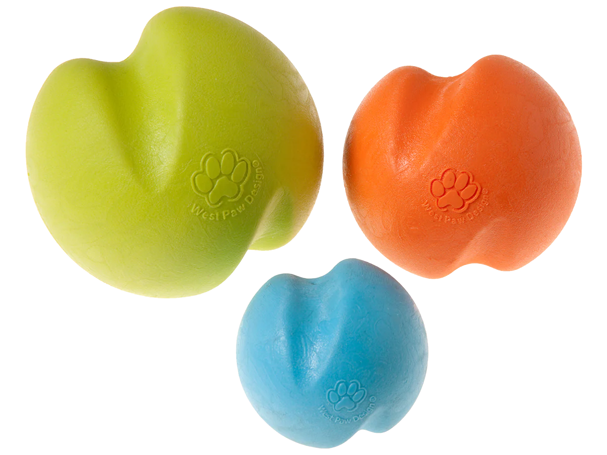 West Paw Zogoflex Jive Ball Dog Chew Toy